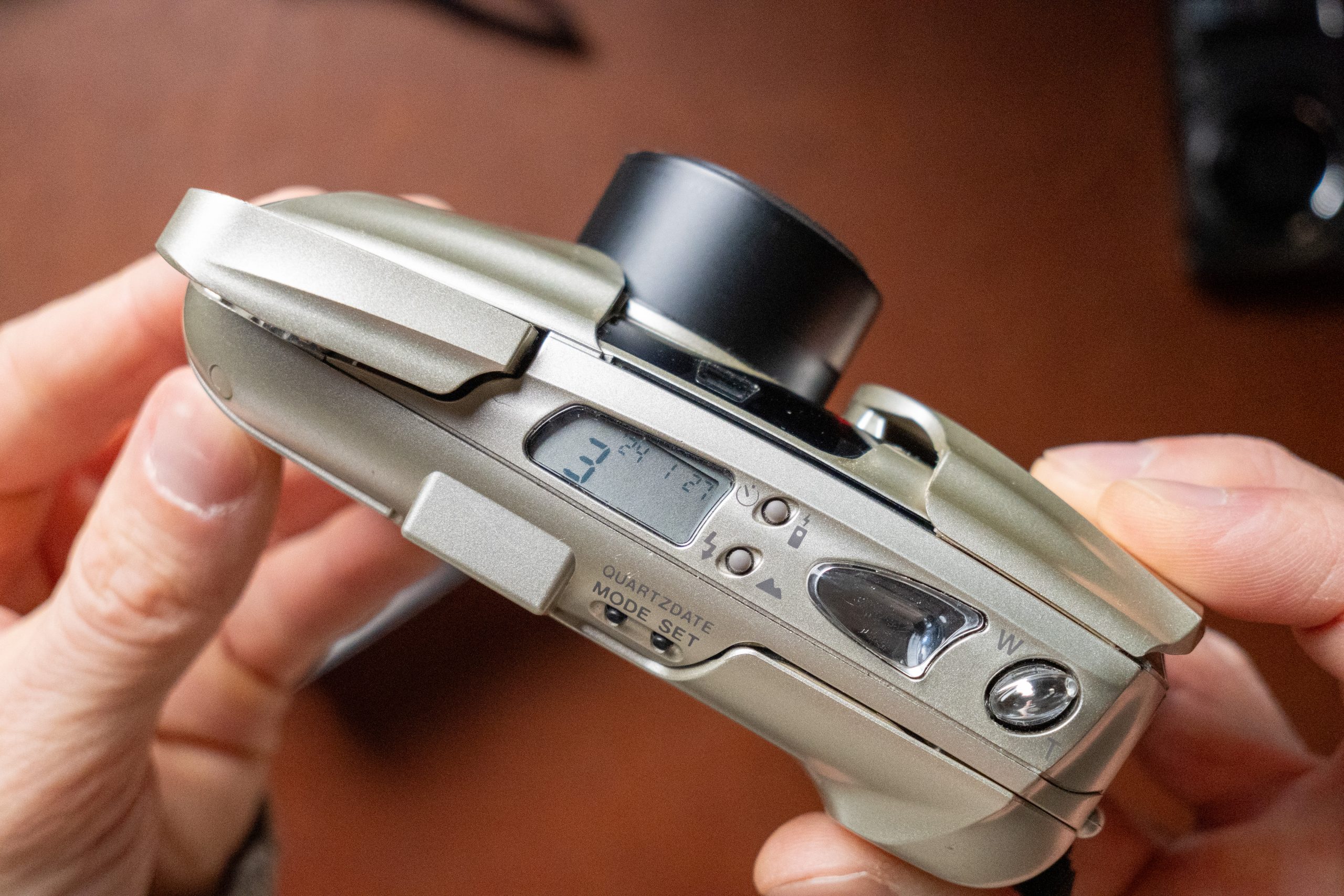 thrifting for Olympus Stylus Epic cameras
