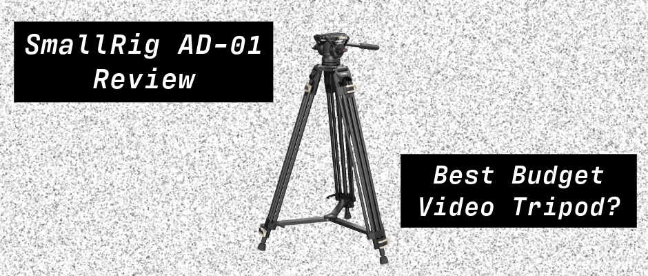 SmallRig AD-01 video tripod with the question ‘Best Budget Video Tripod?’